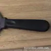 Fábrica directa de herramientas para panqueques utensilios de cocina mango de madera pala para freír pala de acero inoxidable mercancía de puesto