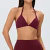 Top Regata de Yoga Feminino com Alças Finas e Bojos Removíveis, Alças Ajustáveis, Roupa Íntima Fitness Transfronteiriça, Sutiã Esportivo