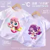 Traje Deportivo Lindo para Niñas Verano 2026 Nuevo Ropa de Secado Rápido Camiseta de Manga Corta de Seda de Hielo Pantalones Cortos para Niños Ropa de Casa a
