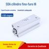 Cilindro fino SDA16 * 10/15/20/25/30/40/50/75/100 - S pode ser adicionado com magnético