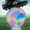 No transfronterizo. Fútbol luminoso reflectante de 5 colores para estudiantes de primaria, entrenamiento de competición, fútbol especial, venta al por mayor