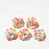 Cabeza de flor de rosa puntiaguda artificial, flor de seda, tocado artesanal, accesorios de ropa antiguos hechos a mano, flor de suelo para boda, pared de flores