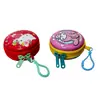 Bolsa com Zíper de Folha de Flandres Porta-Moedas Pequena Caixa de Lata Mini Compacta Caixa de Lata para Armazenamento de Fone de Ouvido Bluetooth e Cabo de Dados