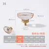 Huevo de Paloma de Cristal Cajón de Champán Manija de Puerta de Armario Luz de Gabinete Lujo Moderno Simple Transparente Manija Europea