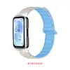 Adecuado para Huawei Band 11 Funda Especial de PC con Gancho para Oreja Huawei Band11 Correa de Silicona Magnética con Forma de I
