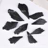 Atacado do Fabricante Turmalina Negra Natural Pena Turmalina Negra Mineral Espécime para Ensino Ornamentos de Pedra Bruta