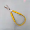 Suministro transfronterizo automático anillo elástico tijeras punto conjunto multicolor grande pequeño herramienta anillo tijeras