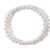 Pulseras de Moda Europeas y Americanas Multicapa con Cuentas para Mujer, Pulseras Apilables de Metal y Perlas de Imitación, Joyería de Venta Caliente en Amazon al por Mayor