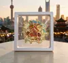 Imán para Refrigerador de la Ciudad de Shanghái Regalos Culturales Creativos Artesanías Magnéticas En Stock Souvenirs Turísticos Pintados a Mano Originales
