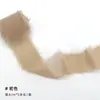 Cinta de Gasa de Nieve Famosa en Internet con Bordes Deshilachados para Ramilletes, Cinta para Envolver Flores del Día de San Valentín, Cinta para Lazos de Regalo al por Mayor