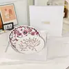 Ouge D's Serie Jardín Granville Vajilla Moda Retro Hueso de Porcelana Tazón, Cuchara y Plato Set de Caja de Regalo Recomendado para Regalar
