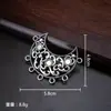 Accesorios de Joyería de Aleación Retro, Colgantes con Patrón de Estilo Étnico, Materiales para Pendientes y Collares Hechos a Mano para DIY al por Mayor