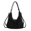 Comercio Exterior 2025 Nuevo Verano Versión Coreana Bolso de Mano para el Hombro para Viajes Cotidianos Versátil Color Sólido Bolso de Doble Hombro para Mujer