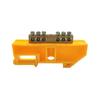 Bloco de Terminais de Trilho Guia 6*9 Barra de Cobre de Aterramento Zero 6/8/10/12/14/16 Orifícios Caixa de Distribuição Bloco de Terminais da Linha Zero