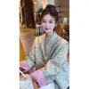 Original novo estilo chinês vibe old money estilo nacional leve roupas de inverno 2026, design de pavilhão e terraço, bordado vintage, casaco de algodão acolchoado e espesso