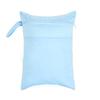 Bolsa de almacenamiento de pañales con cremallera de 30*40 cm, separación húmedo-seco, bolsa de almacenamiento de ropa para viajes, tela PUL impermeable, bolsa de mamá