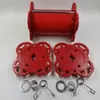 Peças para Máquina de Selagem a Quente para Sorvete e Chá Mixue Haste 1.6 Rolo de Filme Vermelho Preto Cilindro Coletor Clipe de Mola Peça Flor de Ameixa