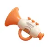 Trompete sonoro transfronteiriço bebê apito bebê instrumento musical gaita bebê mini trompete brinquedo brinquedo infantil