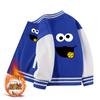 Abrigo para niño otoño e invierno 2024, nueva chaqueta de primavera y otoño para niños, traje de béisbol con forro polar para niños grandes, chaqueta para bebé