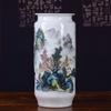 Vaso de Cerâmica Jingdezhen decoração sala de estar arranjo de flores diâmetro grande boca larga vaso de casa chinês arranjo de flores decoração atacado