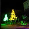 Venta al por mayor de fábrica Lámpara de árbol de flor de cerezo de hierro LED Altura Multicolor Opcional Impermeable para exteriores Ingeniería de parque Paisaje Luminoso