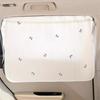 Venta al por mayor transfronteriza protección solar para coche aislamiento térmico parasol dibujos animados para niños ventosa ventana lateral coche bloque lateral sombreado interior