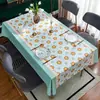 2026 Nuevo Mantel de Lujo de Gama Alta Impermeable a Prueba de Aceite Resistente al Calor Lavable PVC Mantel Simple para Mesa de Comedor Mantel para Mesa de Café
