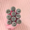 Manicura de Producto Nuevo Transfronteriza Pluma de Estampado Doble para Uñas Set de 10 Piezas Vins Juego de Herramientas Sello de Transferencia para Manicura DIY