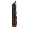 Extensiones de Cabello Crochet Rizado Francés de 24 Pulgadas, Trenzas Sintéticas Largas Lisas, Trenzas Sucias