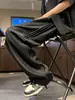 Pantalones Delgados de Verano para Niños Seda de Hielo Transpirable Frescos Rectos Modernos Marca Americana Holgados Dosis Casuales Pantalones Modernos
