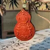 Acessórios de pingente tradicionais feitos à mão da popular marca HeXiang, ornamento para pendurar no carro, amuleto triangular da paz