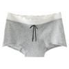 Ropa interior para mujer, Algodón puro, Algodón para niñas Grado 10A Entrepierna antibacteriana, Calzoncillos boxer simples tipo oreja de hongo, finos, amigables con la piel de mujer, para todas las estaciones