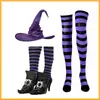 Fiesta de Halloween Disfraz de Bruja Cosplay Washington Abogado Cubrezapatos Hebilla de Zapato Sombrero de Bruja Calcetines de Elfo Set