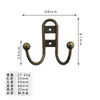 Ganchos de Hierro Forjado Estilo Antiguo para Montar en la Pared para Colgar Creativamente en la Cocina, Baño o Detrás de la Puerta para Colgar Ropa