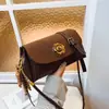 Bolso Vintage para Debajo del Brazo para Mujer, Bolso de Mano de Moda Transfronteriza con Hebilla Tallada, Bolso de Hombro, Bolso Cruzado Versátil de Moda para Mujer