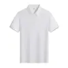 Camiseta de color liso con solapa para mujer, manga corta, ropa de trabajo, estampado de logo para hombre, bordado, cultura de ropa de trabajo, camisa, venta al por mayor, polo de verano