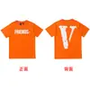 2026vlone saludo manga corta V grande Dragón de China limitado estilo de Fujiwara Hiro Edison Wang Yibo suelto