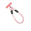 Cordão de Celular de Alta Qualidade para Mulheres, Alça de Pulso, Cordão de Corda Trançada, Cordão para Garrafa de Água/Copo, Corrente para Pendurar DIY, Clipe Traseiro para Capinha de Celular