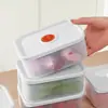Caja de Almacenamiento para Refrigerador, Caja para Congelador de Alimentos, Caja de Almacenamiento Congelado con Tapa, Programable con Temporizador, Caja Sellada para Conservación en Refrigerador