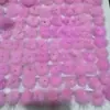 Bola de pelo de visón de 3 cm joyería hecha a mano accesorios DIY diadema accesorios para el cabello material broche flor pendientes accesorios