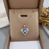 [Acero de Titanio] Una Flecha Atraviesa el Corazón Temperamento Estilo Dulce Japonés y Coreano Collar de Regalo Cadena para Clavícula Versátil Cadena de Acero de Titanio