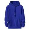 Moletom Masculino Casual com Capuz, Cor Sólida, Gola Reversível, Inverno, Outono, Primavera de 2026, Em estoque, Lã, Manga Longa, Tendência Casual