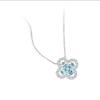 Trendy Internet Celebrity GAONAS Mesmo Estilo Cheio de Diamante All-match Colar Feminino High-end Sense Temperamento Shake Tone Mesmo Estilo Colar Mulheres