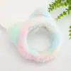 Diadema de Peluche para Lavado Facial para Mujeres, Antideslizante, Sin Marcas, Diseño Lindo y de Alta Gama Personalizable, Adecuada para Aplicar Mascarillas Faciales y Maquillaje, Resistente a la Humedad