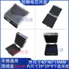 Caixa de Chip Multiestilo Caixa de Esponja Antiestática Caixa Quadrada Plástico Silicone Cristal BGA Pacote Componentes Eletrônicos Caixa IC