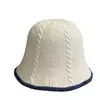 Chapéu de pescador feminino estilo japonês, quente para outono e inverno de 2026, chapéu bucket casual e versátil, faz o rosto parecer menor, moderno