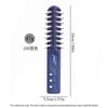 Pente Curvo Grande Pente de Cabelo Cerdas Pente para Cabelo Liso Plástico Pente para Peruca de Cabelo Cacheado Massagem Capilar Alto Costela Superior do Crânio Pente