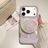 Funda Star bow apta para Apple 18 Pro Max, soporte magnético para iPhone 17 shaker, 16 cadena