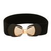 Cinturón ancho con lazo para mujer nuevo estilo coreano moderno combinable ropa decorativa falda línea de cintura elástica sello de cintura para mujer