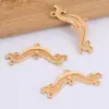 Acessórios para joias diy cobre fundido decoração com padrão de peixe flores penduradas 29*13mm grampo de cabelo material para adorno de cabeça de noiva atacado